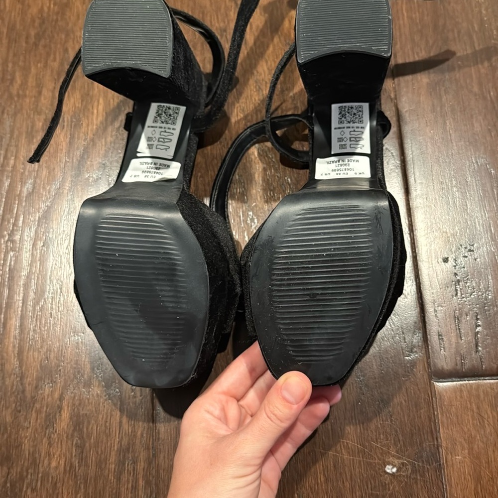 ASOS Black Platform Heels - Picture 4 of 4